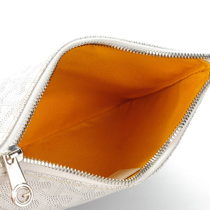 Goyard Goyardine Senat Pochette PM White 5 of 7