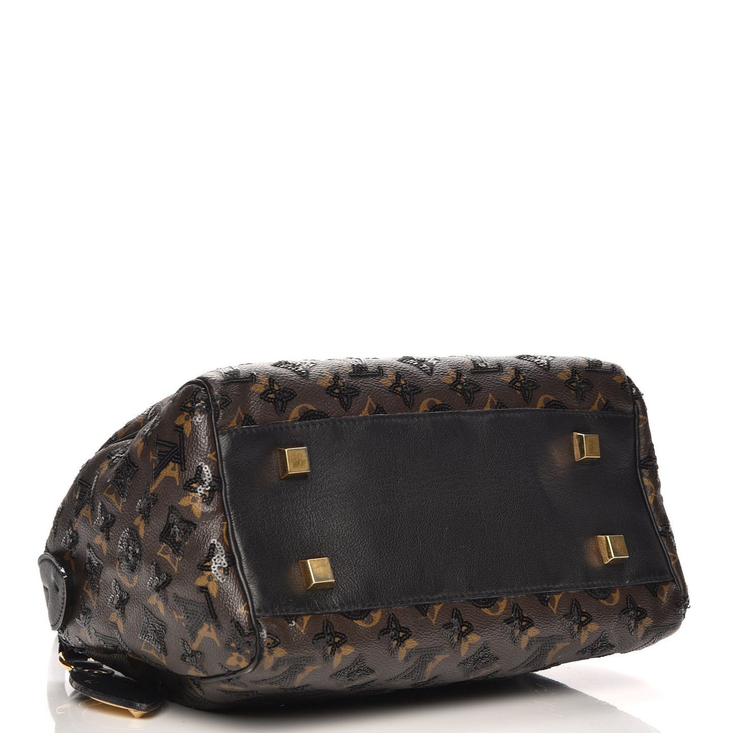 Monogram Sequins Eclipse Speedy 28 Black