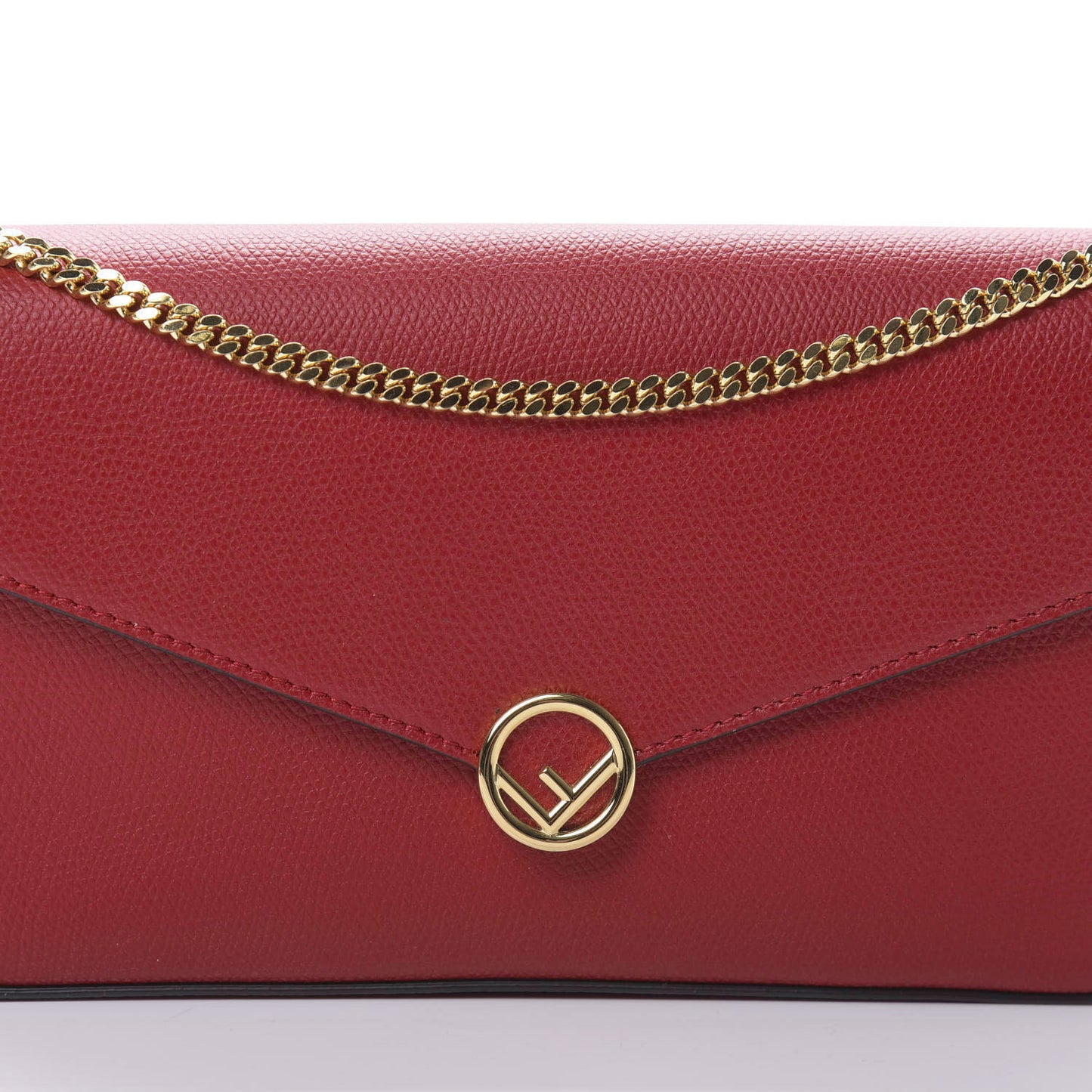 Vitello Cruise F is Fendi Envelope Wallet on Chain with Pouches Fragola