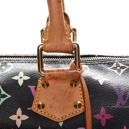 Louis Vuitton Monogram Multicolor Speedy 30 Black 9 of 12
