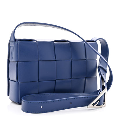 Bottega Veneta Lambskin Maxi Intrecciato Cassette Crossbody Bag Cruise 3 of 10