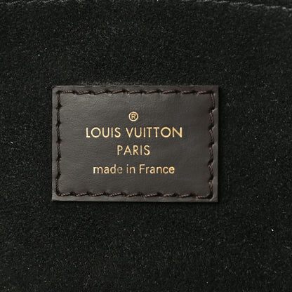 Louis Vuitton Cuir Taurillon Damier Ebene Normandy Black 6 of 9
