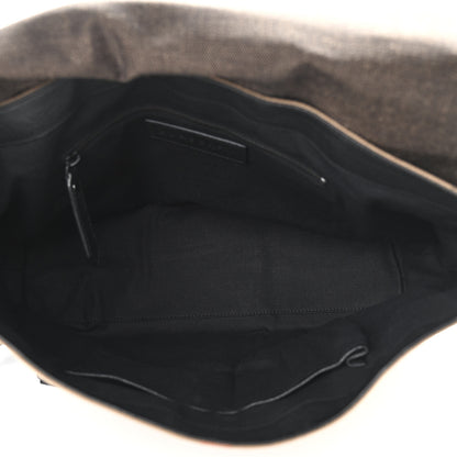 Burberry Brit Canvas Mega Check Grainy Calfskin Messenger Bag 4 of 11