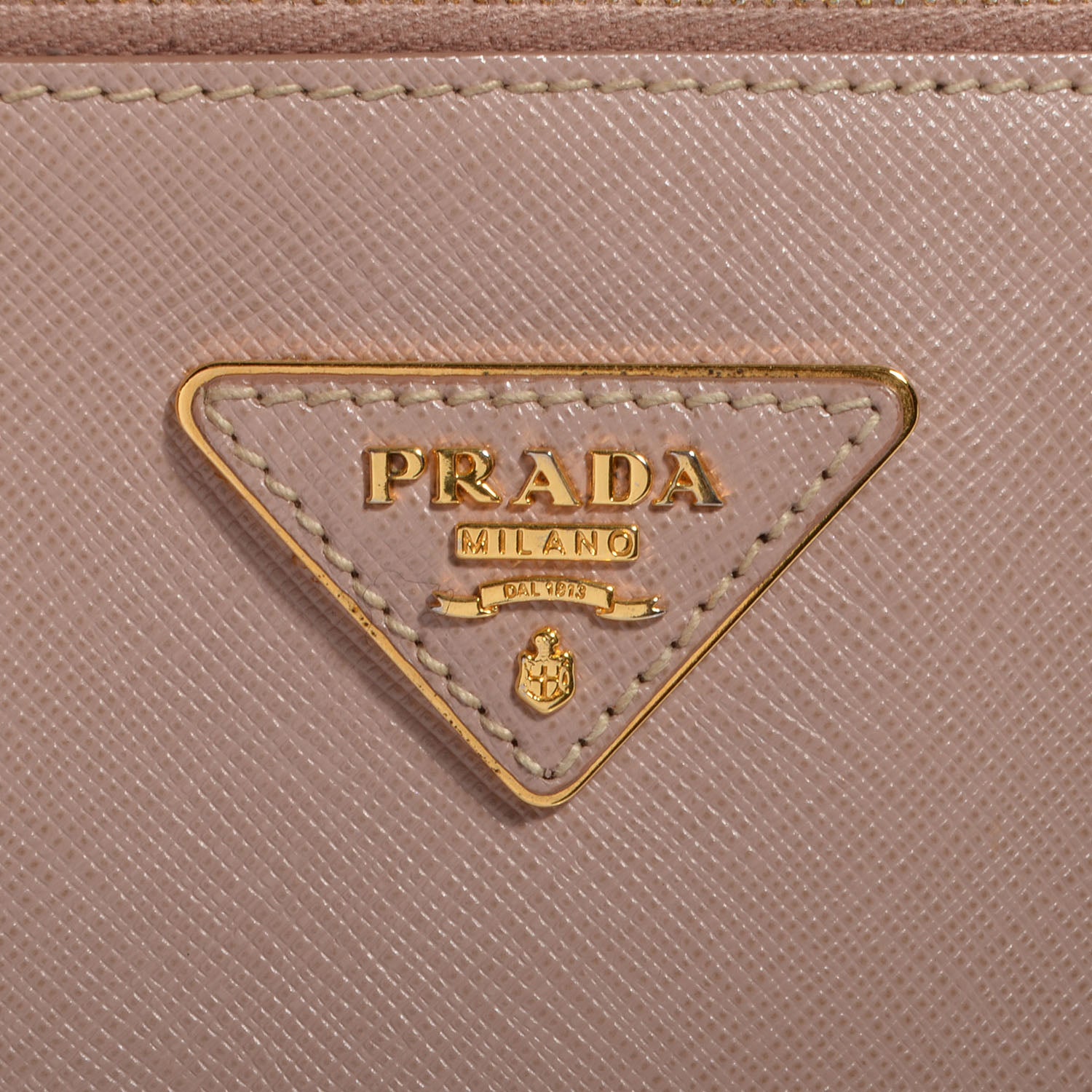 Prada Saffiano Lux Small Double Zip Tote Cammeo 5 of 10