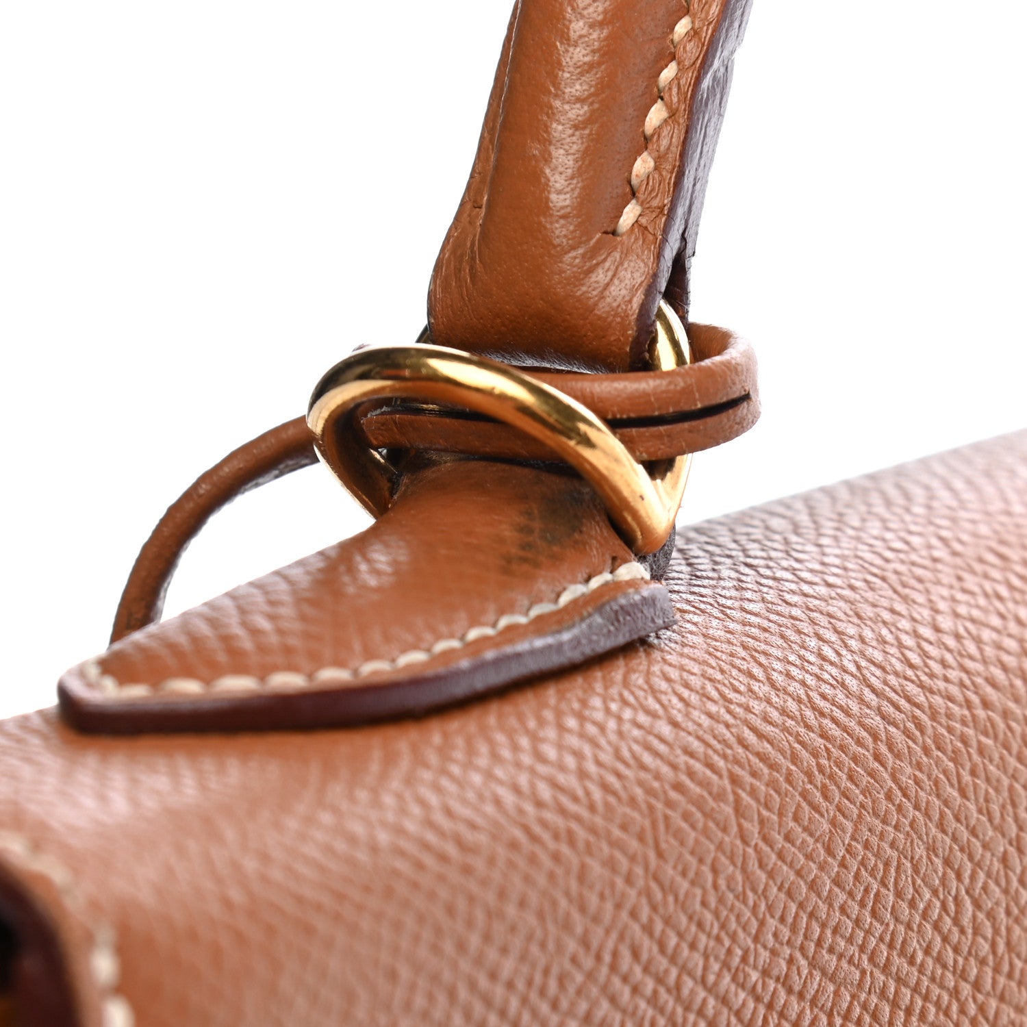 Hermes Epsom Kelly Sellier 32 Gold 12 of 13