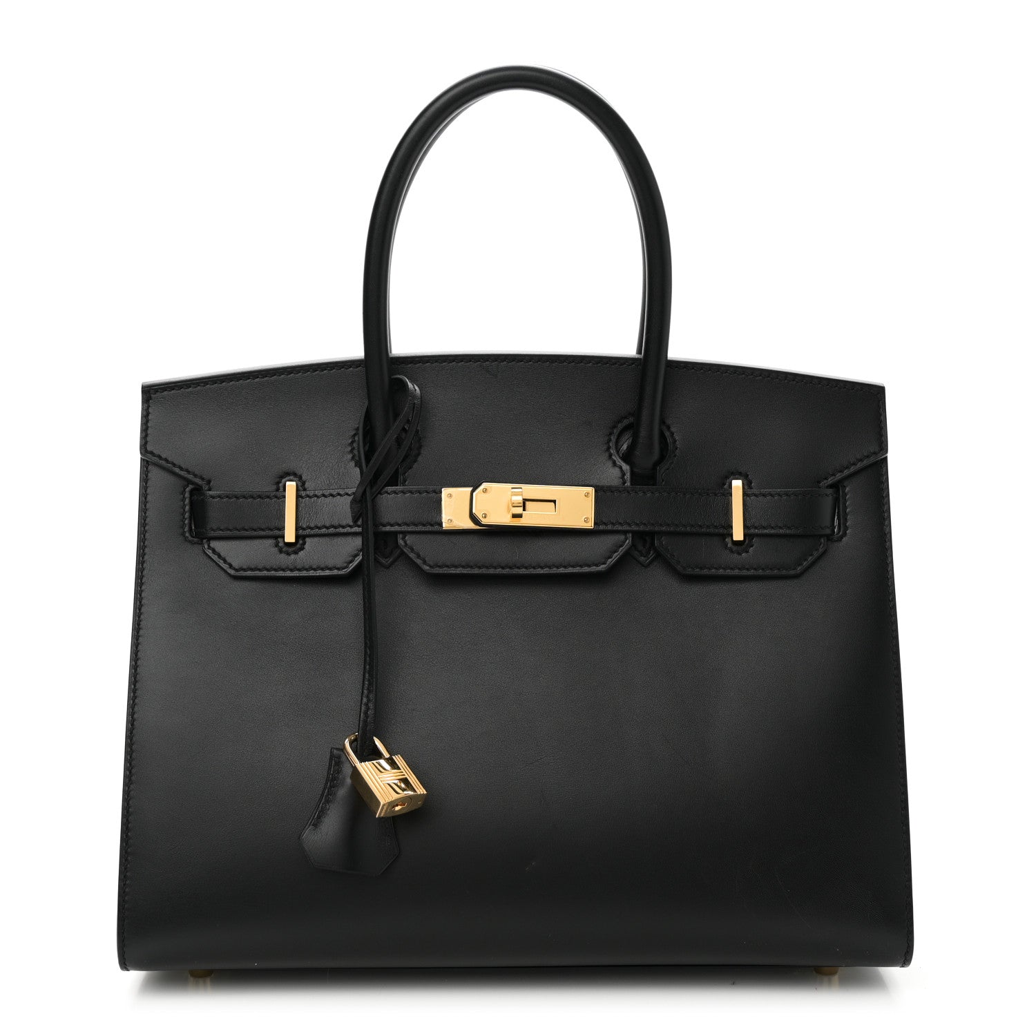 Hermes Box Birkin Sellier 30 Black 1 of 10