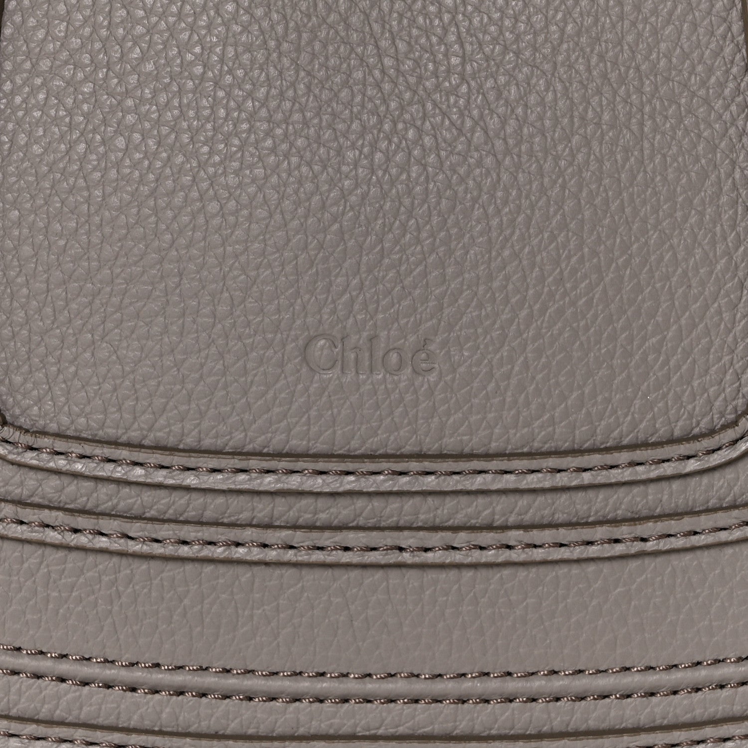 Chloe Calfskin Small Marcie Satchel Cashmere Grey 8 of 10