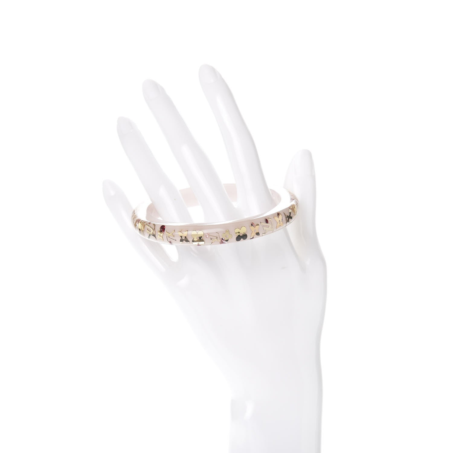 Louis Vuitton Resin Swarovski Large Inclusion Bracelet PM Parme 2 of 3
