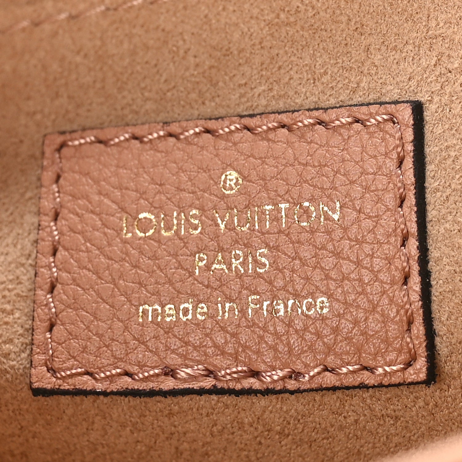 Louis Vuitton Grained Calfskin Lockme Chain Bag PM Rose Silk 6 of 8