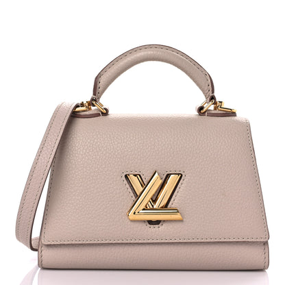Louis Vuitton Taurillon Twist One Handle BB Greige 3 of 10