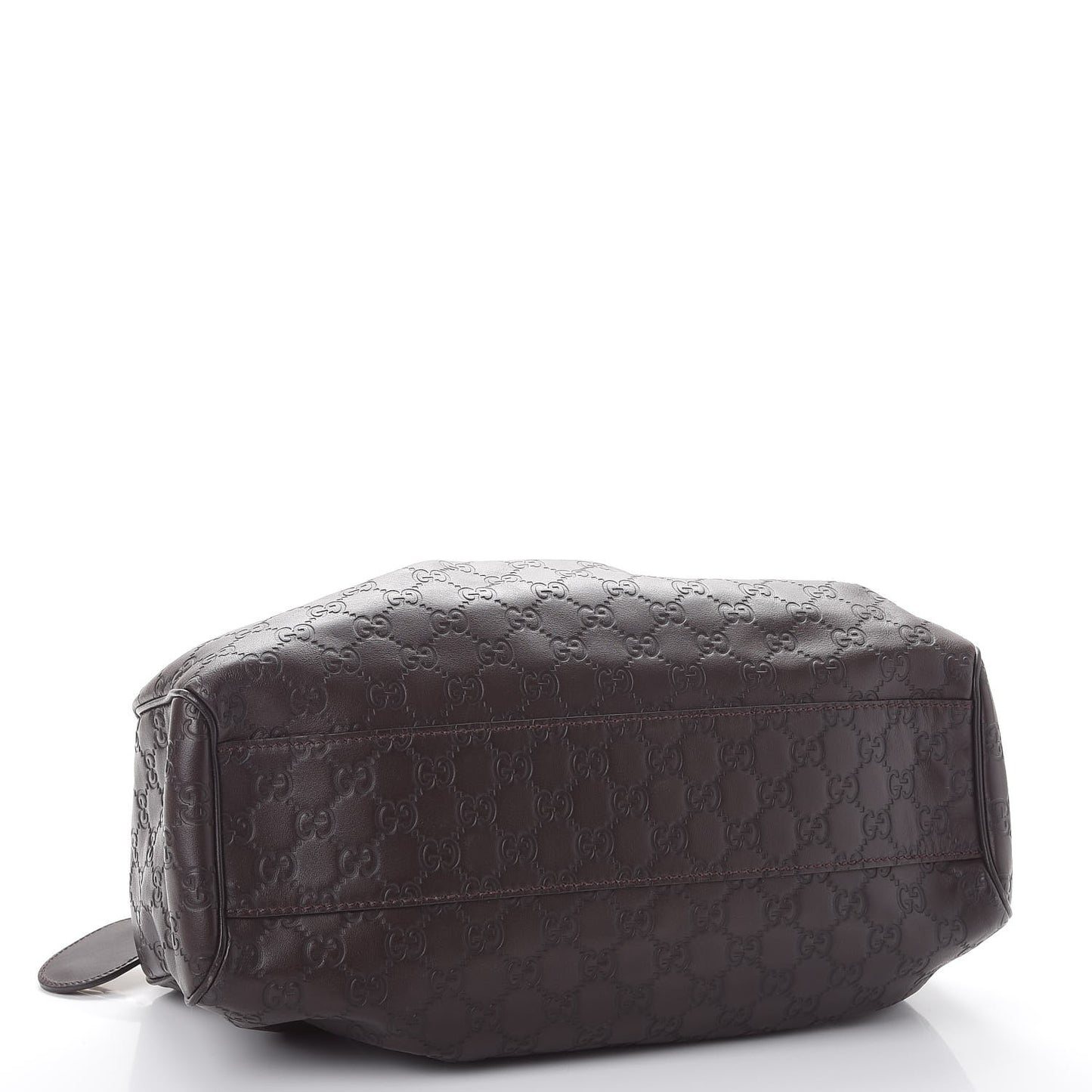 Guccissima Medium Sukey Tote Chocolate