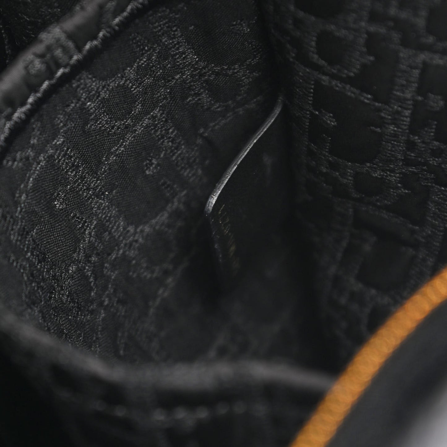 Canvas Satin Embroidered Book Tote Insert Black