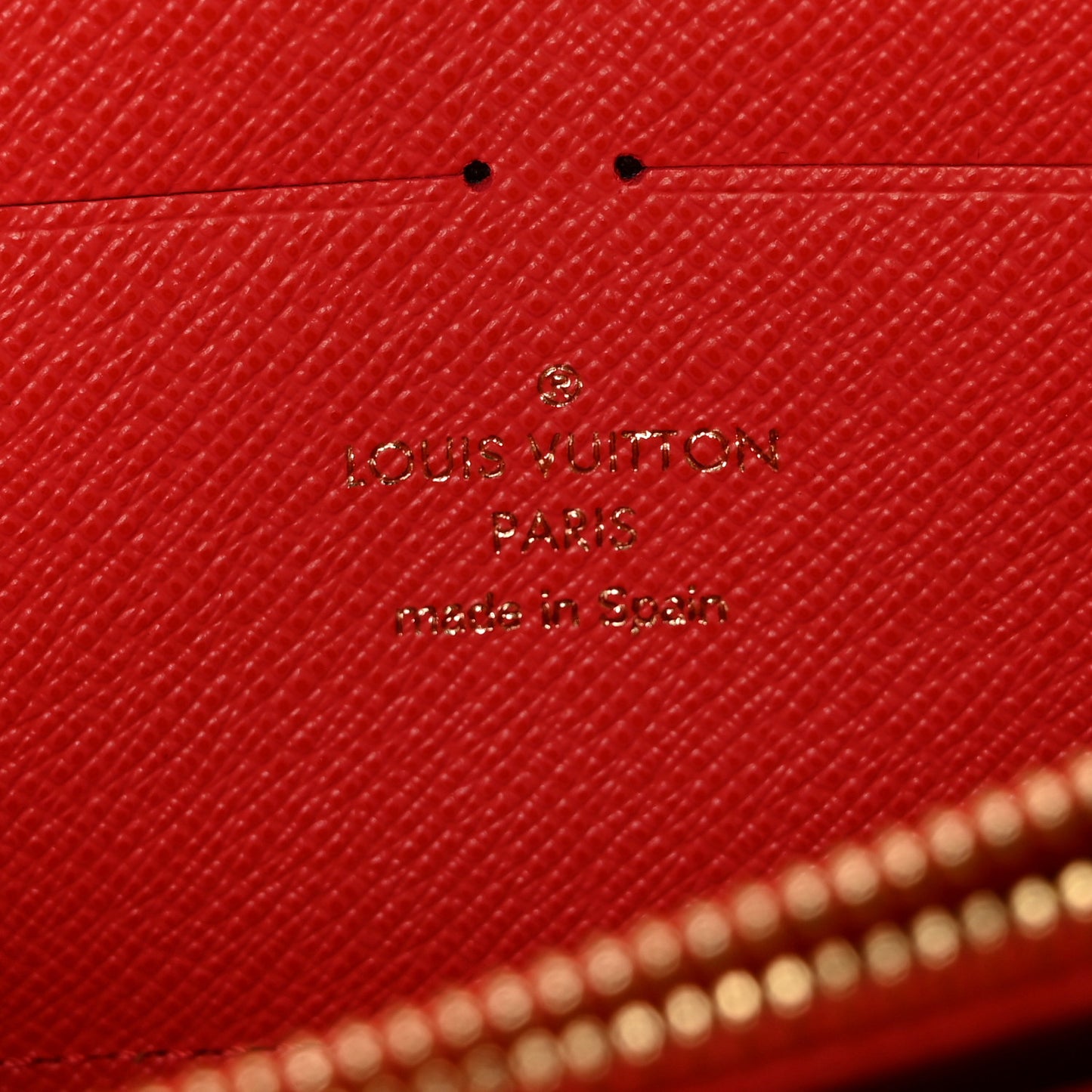 Damier Ebene 2015 Christmas Animation Zippy Wallet Poppy