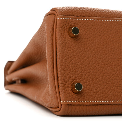 Hermes Togo Kelly Retourne 25 Gold 9 of 12