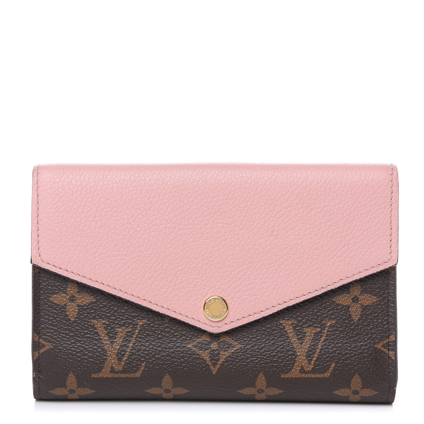 Monogram Pallas Compact Wallet Rose Poudre
