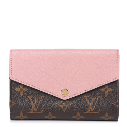 Louis Vuitton Monogram Pallas Compact Wallet Rose Poudre 1 of 7