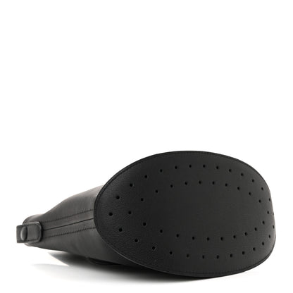 Delvaux Calfskin Mini Pin Allure Bucket Black 4 of 9