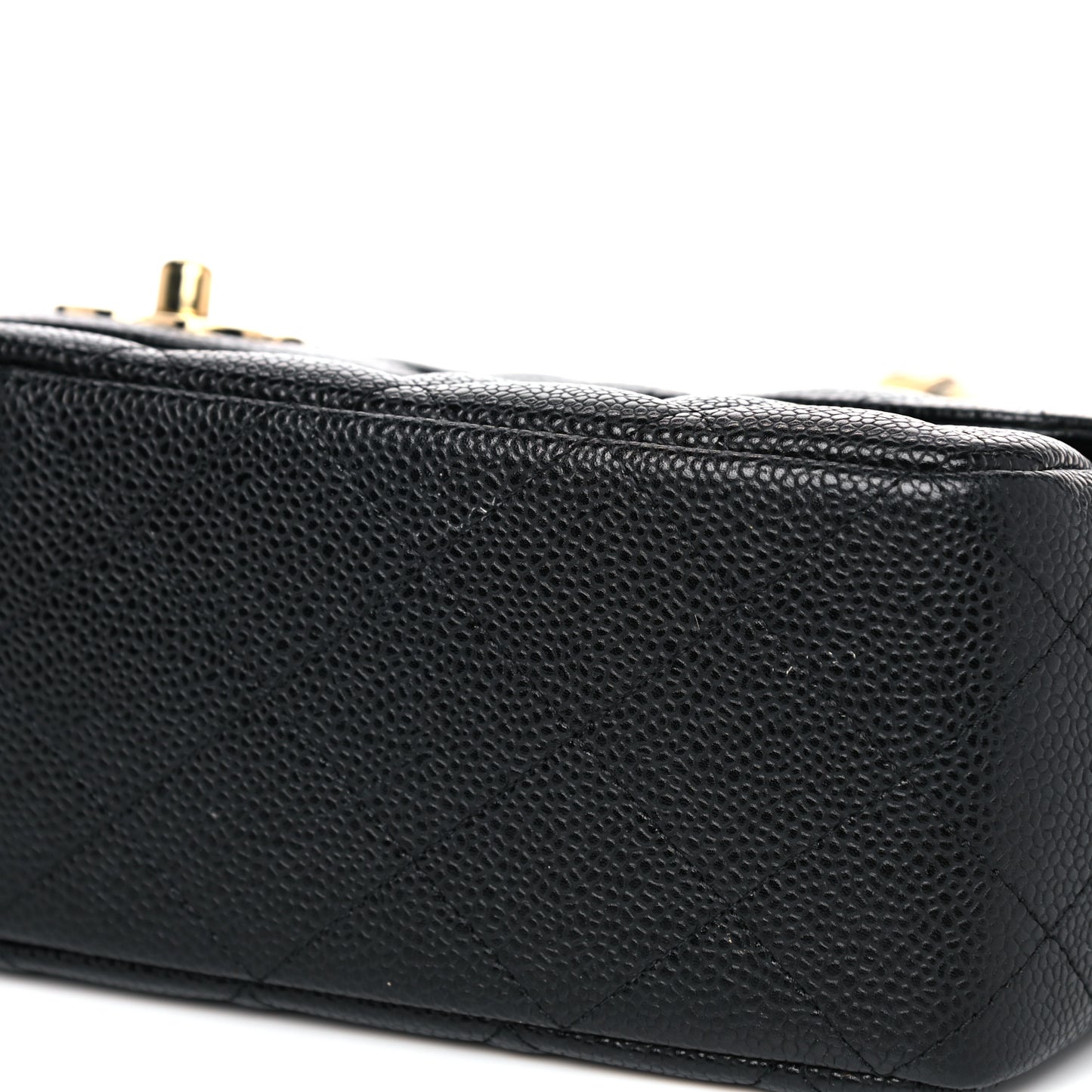 Caviar Quilted Jumbo Single Flap Black