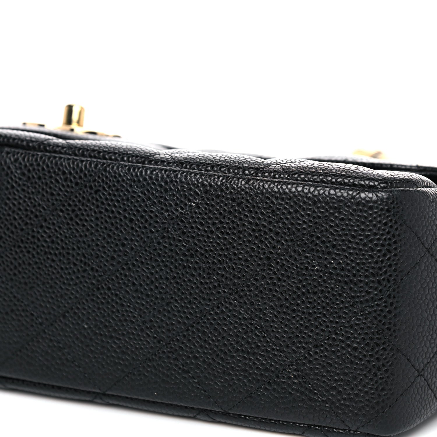 Chanel Caviar Quilted Jumbo Single Flap Black 10 of 13