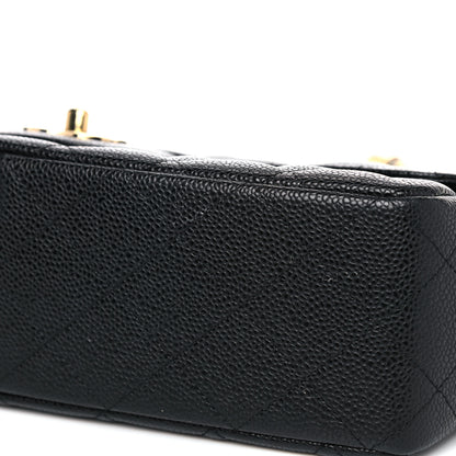 Chanel Caviar Quilted Jumbo Single Flap Black 10 of 13