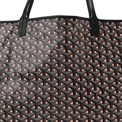 Goyard Goyardine Saint Louis Claire Voie GM Black Pink 9 of 11