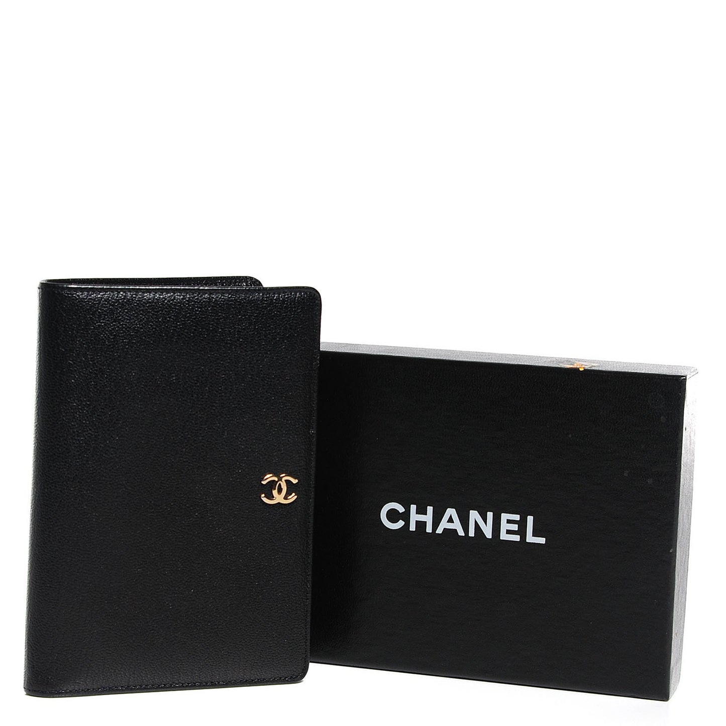 Caviar Compact Wallet Black