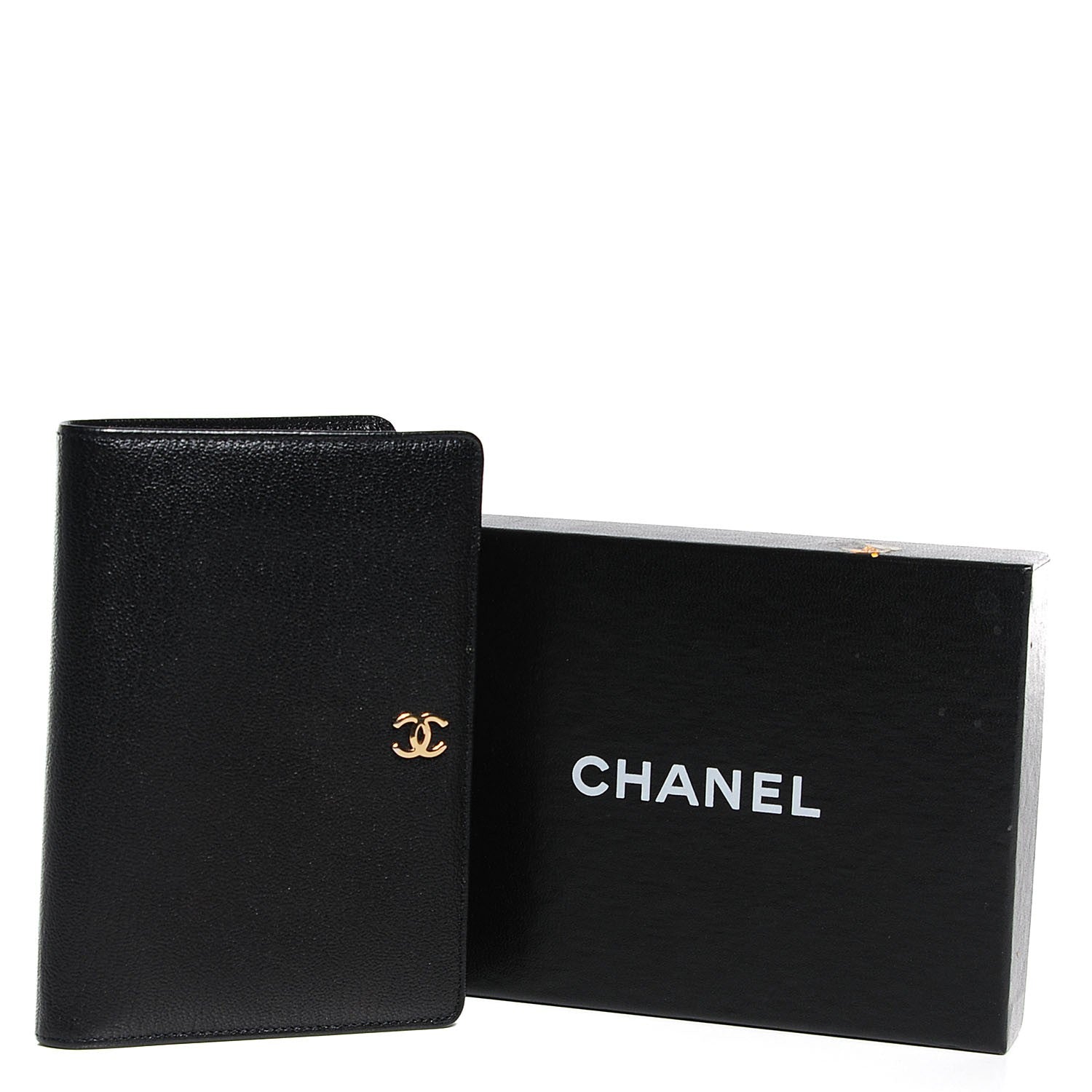 Chanel Caviar Compact Wallet Black 8 of 8