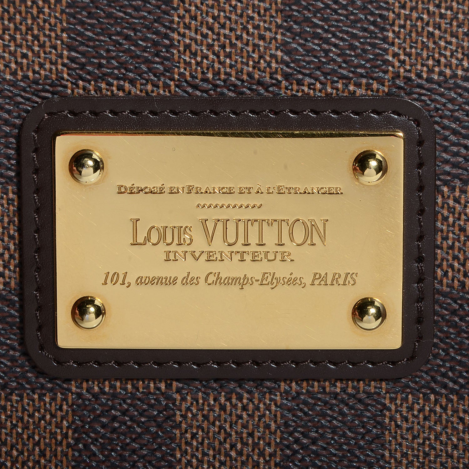Louis Vuitton Damier Ebene Eva Clutch 8 of 8