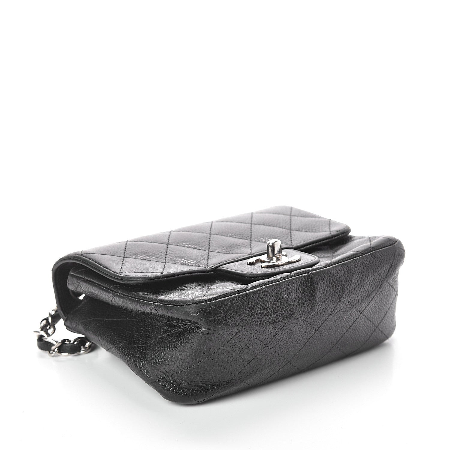 Chanel Caviar Quilted Mini Square Flap Black 3 of 8