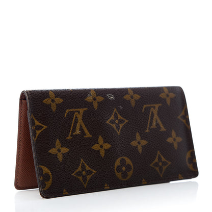Louis Vuitton Monogram Simple Checkbook Holder Wallet Cover 3 of 8