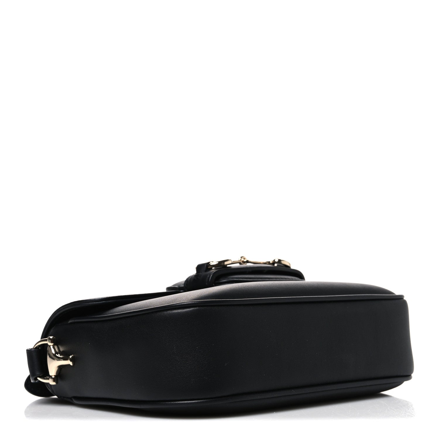 Gucci Arabella Calfskin Horsebit 1955 Shoulder Bag  Black 4 of 10