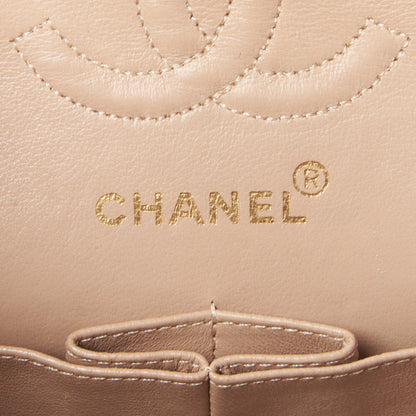 Chanel Lambskin Quilted Small Double Flap Beige 7 of 9