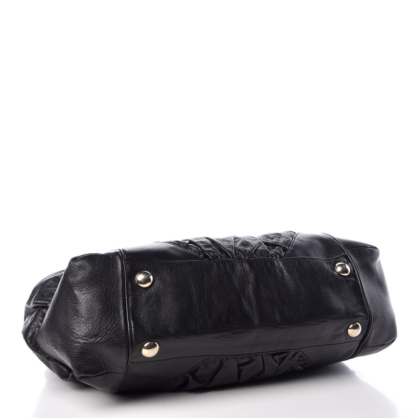 Guccissima Large Full Moon Tote Black