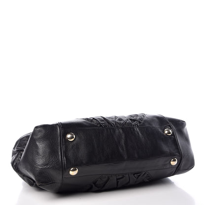 Gucci Guccissima Large Full Moon Tote Black 4 of 14