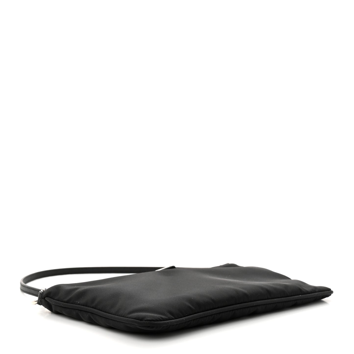 Tessuto Nylon Saffiano Pochette Black
