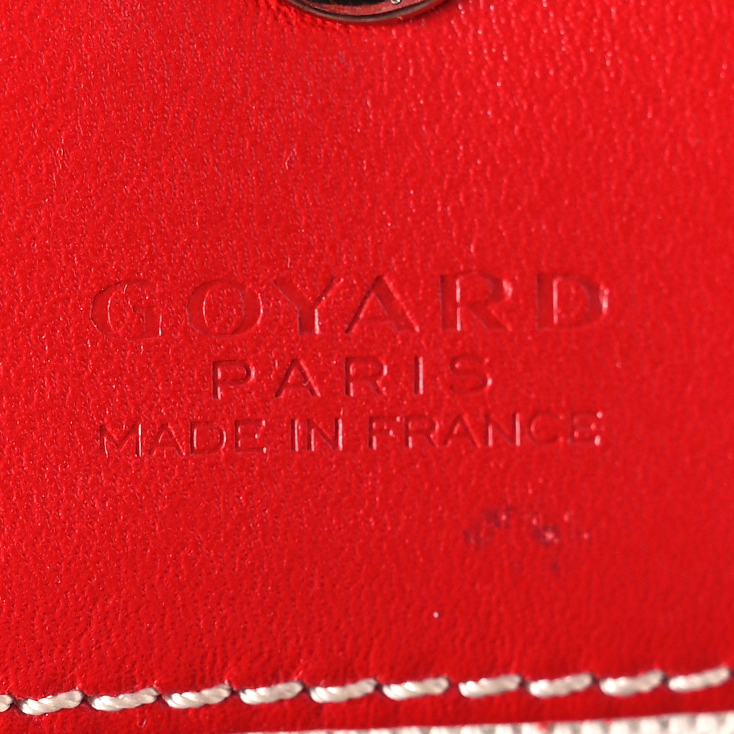 Goyardine Saint Louis GM Red