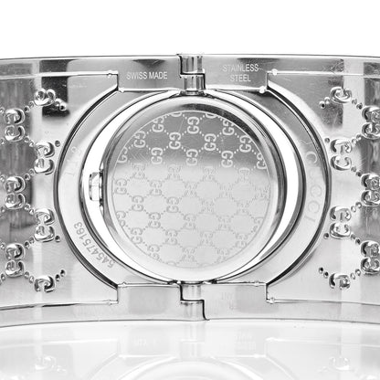 Gucci Stainless Steel Mother of Pearl 33mm Twirl Quartz Watch 5 of 5