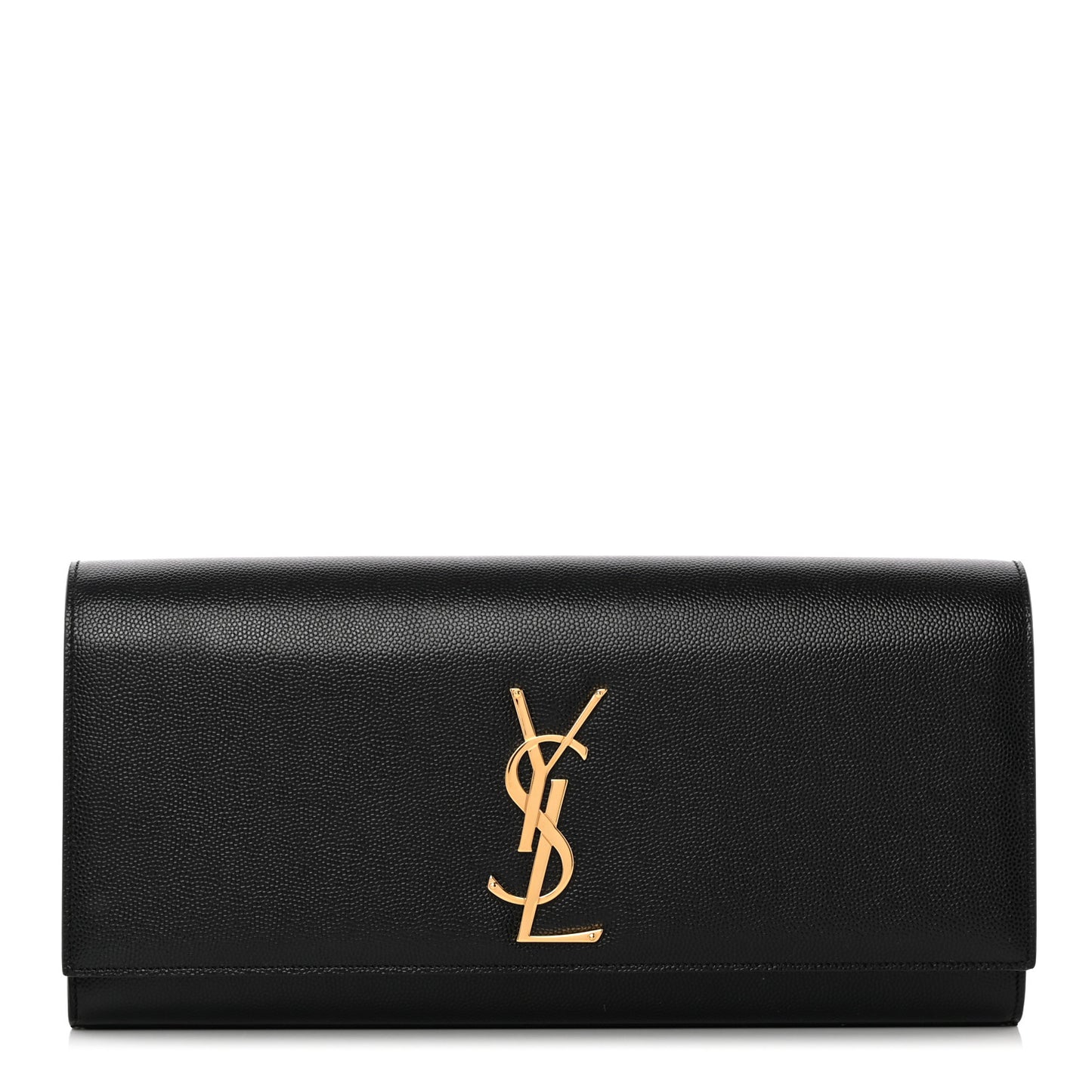 Grain De Poudre Monogram Cassandre Clutch Black