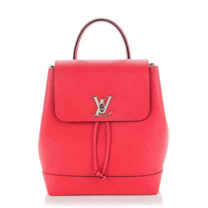 Louis Vuitton Soft Calfskin Lockme Backpack Rubis 1 of 7