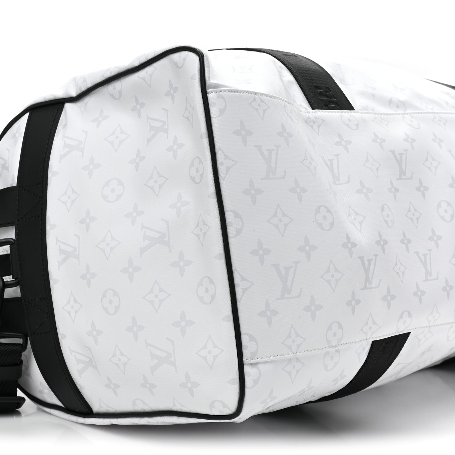 Louis Vuitton Monogram Storm LV Ski Keepall Sport White 1470492