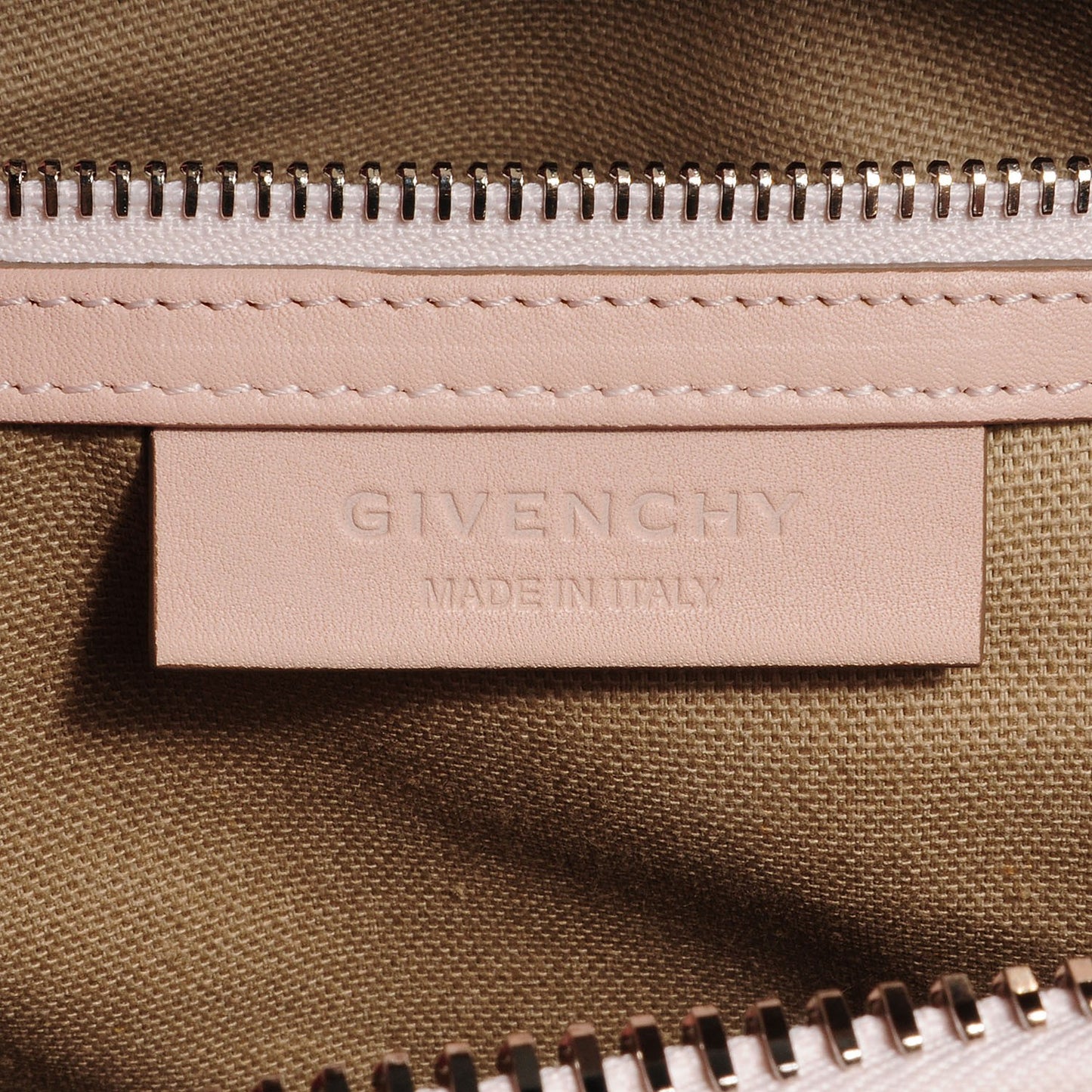 Smooth Calfskin Small Studded Antigona Nude