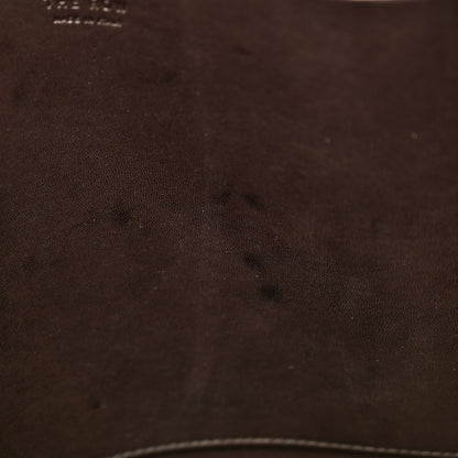 The Row Polished Saddle Calfskin Dante Tote Dark Cuir 11 of 13