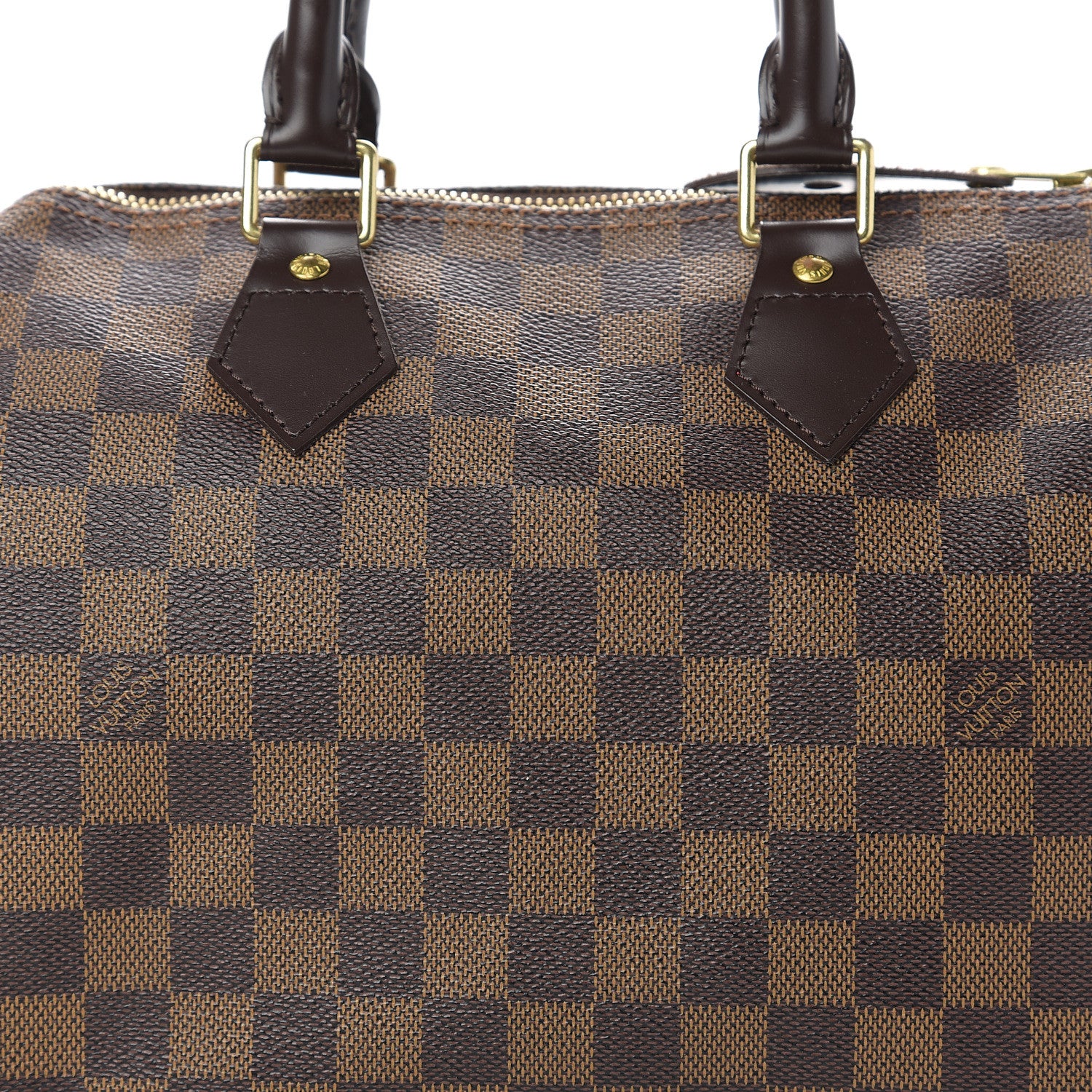 Louis Vuitton Damier Ebene Speedy 25 7 of 9
