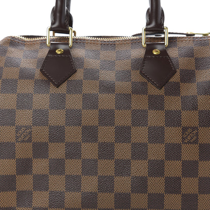 Louis Vuitton Damier Ebene Speedy 25 7 of 9