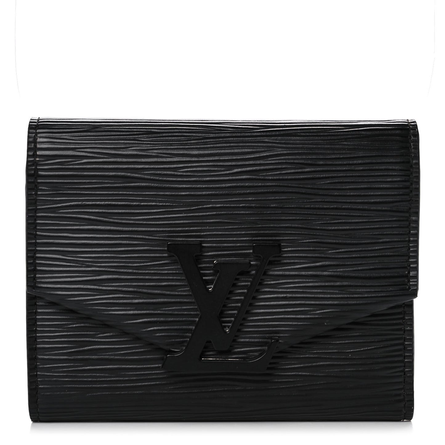Epi Grenelle Compact Wallet Black