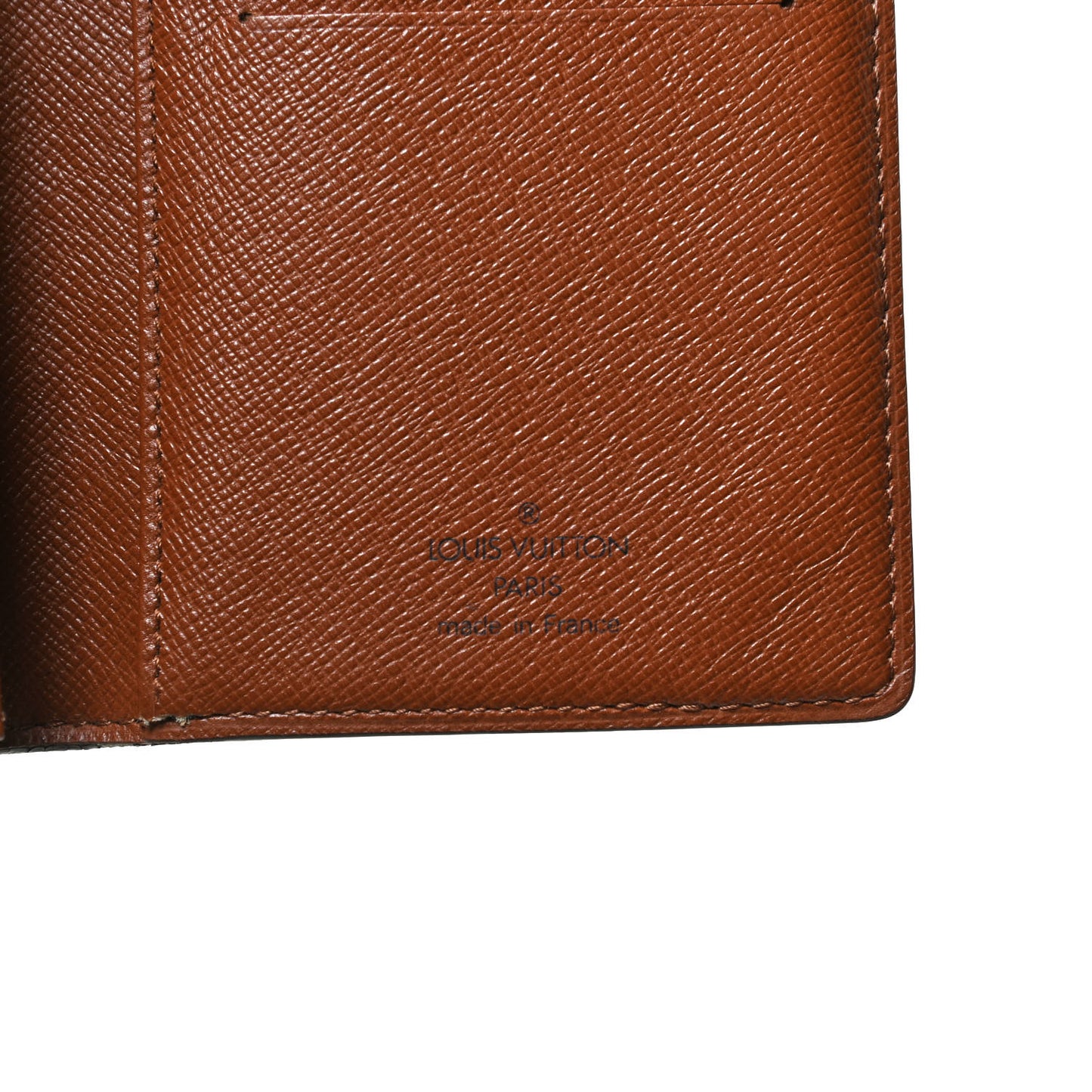 Monogram Porte Valeurs Checkbook Wallet