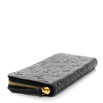 Louis Vuitton Empreinte Clemence Wallet Black 4 of 7