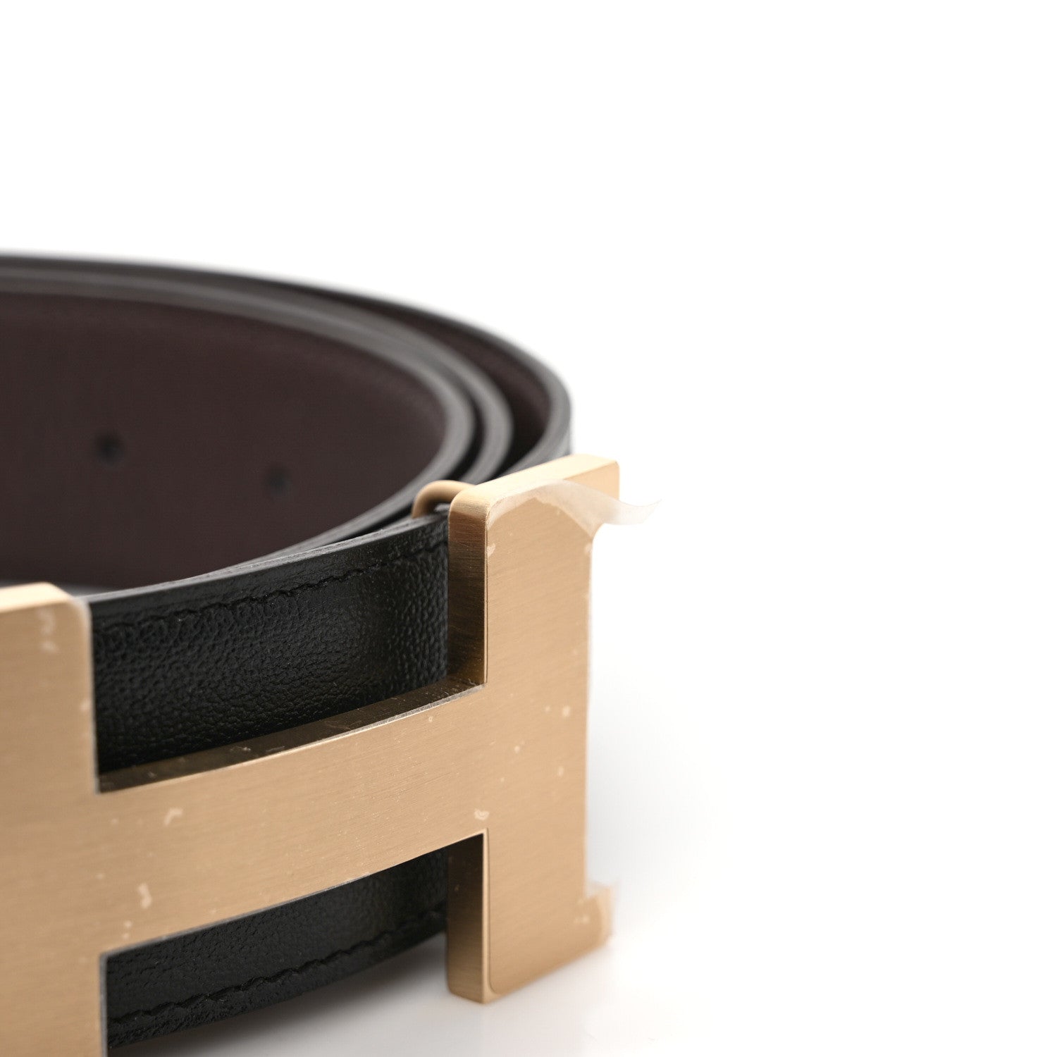 Hermes Box Togo 42mm Constance H Belt 110 44 Black Rouge H 5 of 6