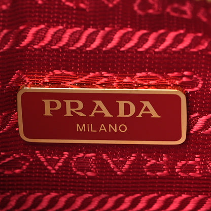 Prada Saffiano Lux Re-Edition 2005 Shoulder Bag Fuoco 6 of 9