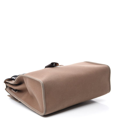 Hermes Vache Hunter Toile Herbag Zip 31 PM Etoupe Ebene 4 of 9